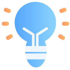 The Idea icon represents creativity or innovation, commonly used in brainstorming or idea-sharing apps