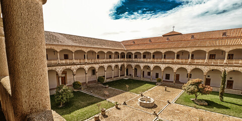 Palace of Juan II, Convent of Nuestra Señora de Gracia, Madrigal de las Altas Torres, Ávila,...