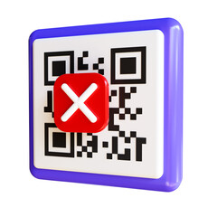 Scanning QR code, QR code verification, download page of the mobile apps, transaction with QR code from online payment, shopping special offer promotion via smartphone, 3d rendering