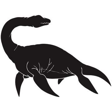 plesiosaur silhouette