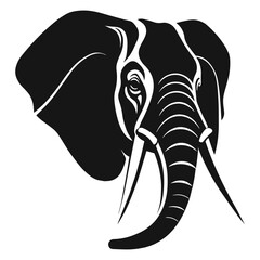 elephant silhouette logo
