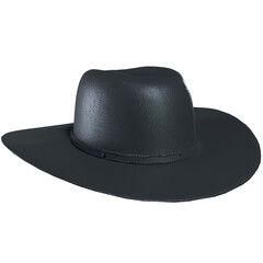 Cowboy hat isolated on transparent