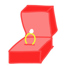 red gift box