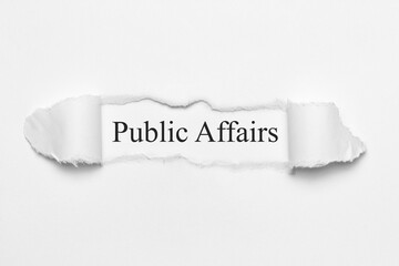 Public Affairs	
