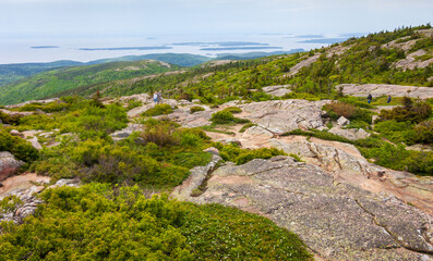 Cadillac Mountain at Acadia National Park