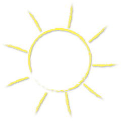 sun illustration PNG file