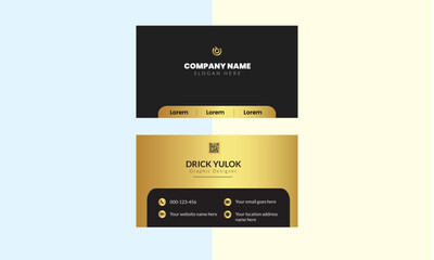 Creative Business Card, Modern Business Card Mockup Design
