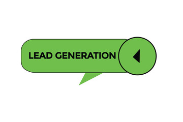 lead generation vectors.sign label bubble speech lead generation
