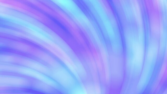 Amethyst lilac purple light blue gradient background. Abstract moving soft rays. Pastel light transitions for presentation, web design. Flowing motion. Smooth animation. Blurred texture curved beams