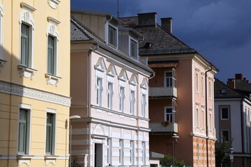 Fototapeta na wymiar Klagenfurt city in Austria