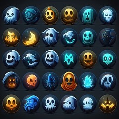 fly ghost scary character ai generated