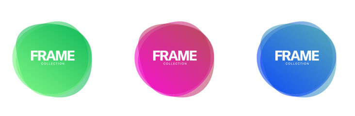 set of colorful eggs