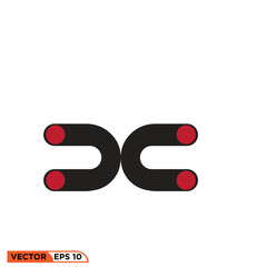 Icon vector graphic of magnets