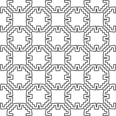 Seamless repeating pattern.  Black and white pattern for web page, textures, card, poster, fabric, textile.