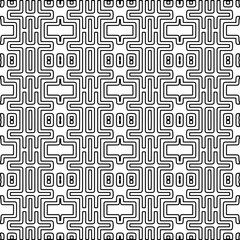 
Repeating patterns of lines.  Black and white pattern for web page, textures, card, poster, fabric, textile.