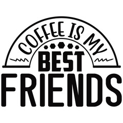 Coffee SVG T shirt Design Template