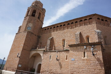 Fototapeta premium Estopiñan del Castillo, Huesca, España