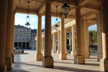 palais-royal - paris - france - obrazy, fototapety, plakaty
