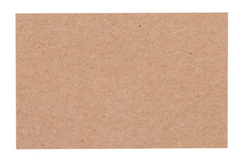 isolated photo of blank brown paper