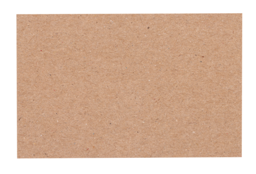 isolated photo of blank brown paper