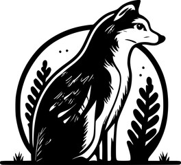 Animal and nature logo icon