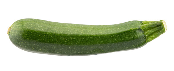 isolated close-up photo of zucchini