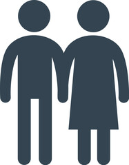 Children Holding Hands Icon