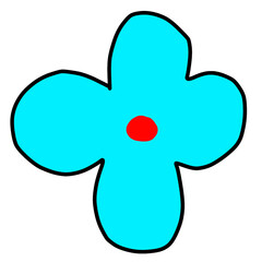 Decorative graphic art pieces, hand drawn pieces of multicolored floral patterns, Abstract flowers and nature, leaves for banner decoration.