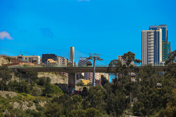 teleferico en a ciudad de la paz bolivia