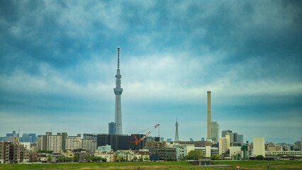 Tokyo Sky Tree and buildings