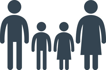 Parents With Children Icon