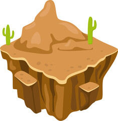 Floating Desert Island