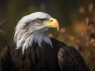 Foto op Plexiglas Stunning Eagle in Nature Scene: AI Generated © ArquitecAi