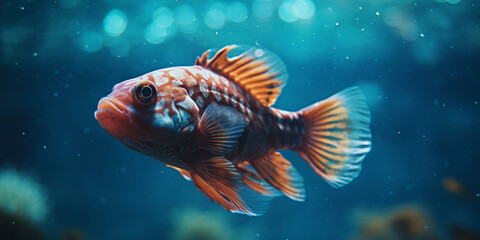Fototapeta premium fish iin the ocean