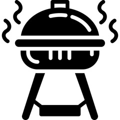 barbecue solid icon