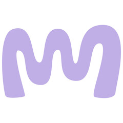 Hand Drawn Organic Shape 