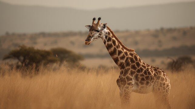 Incredible Giraffe Image - AI Generated