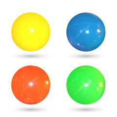 Beautiful pearls, realistic color vector illustration. eps 10