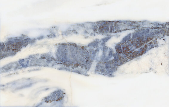 Luxury Blue Counter Marble Texture, White Carrara Marble Stone Backgorund For Cemaric Tile