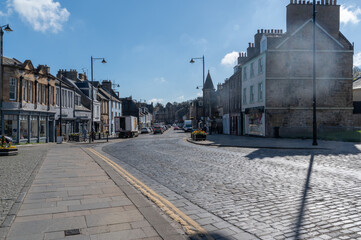 Scotland, Linlithgow, street view