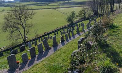 Graveyard in Scotland