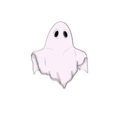 cartoon ghost