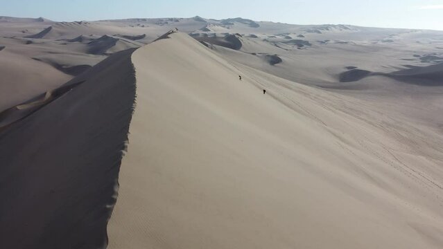 Huacachina Oasis in Peruvian Desert
