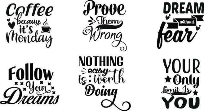 Inspiration Quots Svg Bundle