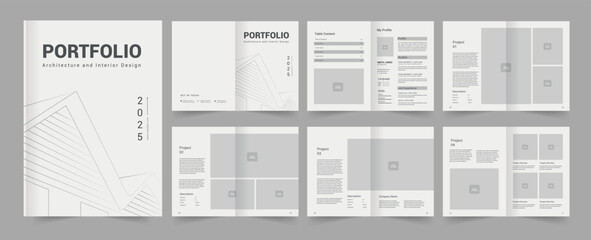 architecture and interior portfolio design a4 standard size portfolio template architecture portfolio.