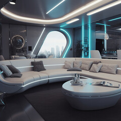 future livingroom interior