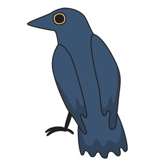 blue bird cartoon