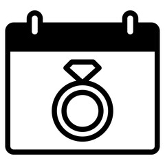 wedding date dualtone 