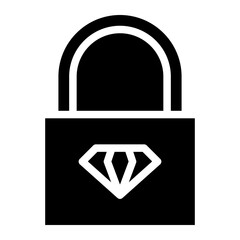 wedding lock glyph 