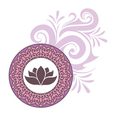 mandala ornamental pattern, vector art